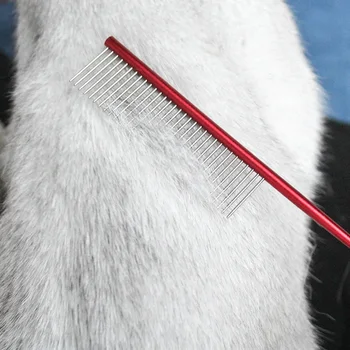 

Pet Grooming Supplies Hair Beauty Comb Stainless Steel Tail Pet Comb for Dogs Grooming Toll Hair Brush