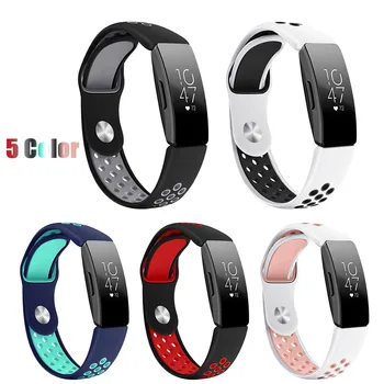 

New Fashion Sports Silicone Bracelet Strap Band For Fitbit Inspire/Inspire HR Wristband Watch Strap fitness tracker#G20