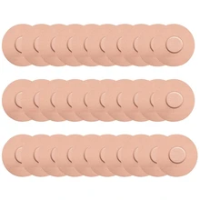 Autocollant de capteur étanche H8WA 30x, adhésif, respirant, absorbant la sueur, pour le visage et le corps