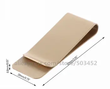 

100pcs/lot Jewelry Credit Card Holder Wallet Clip