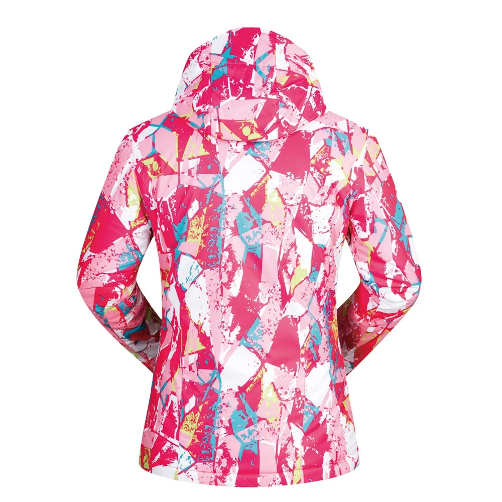 MUTUSNOW Women Ski Jacket Winter Waterproof Windproof Snowboarding Female Winter Sportswear