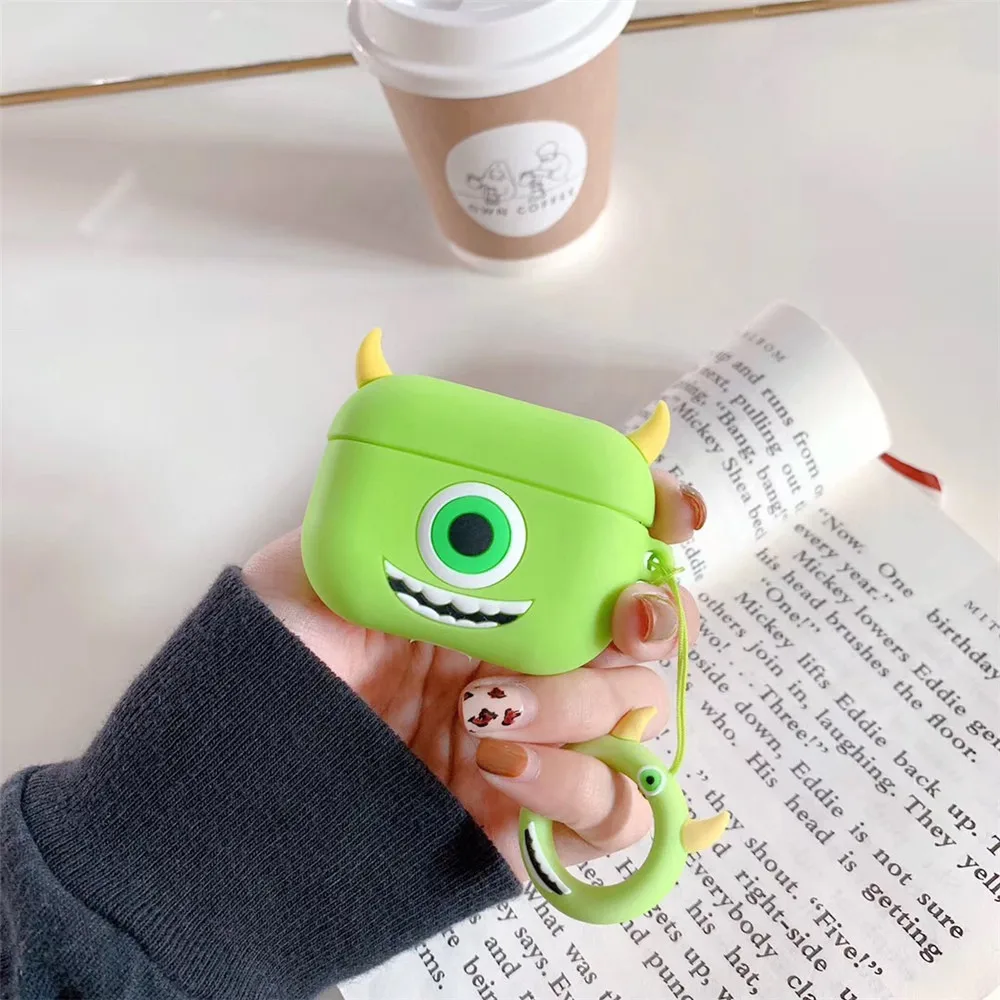 Классный чехол для наушников s для AirPods Pro Чехол милый силиконовый чехол с рисунком из мультфильма Crayon Shin-chan для Apple AirPods Pro 3 Защитная крышка