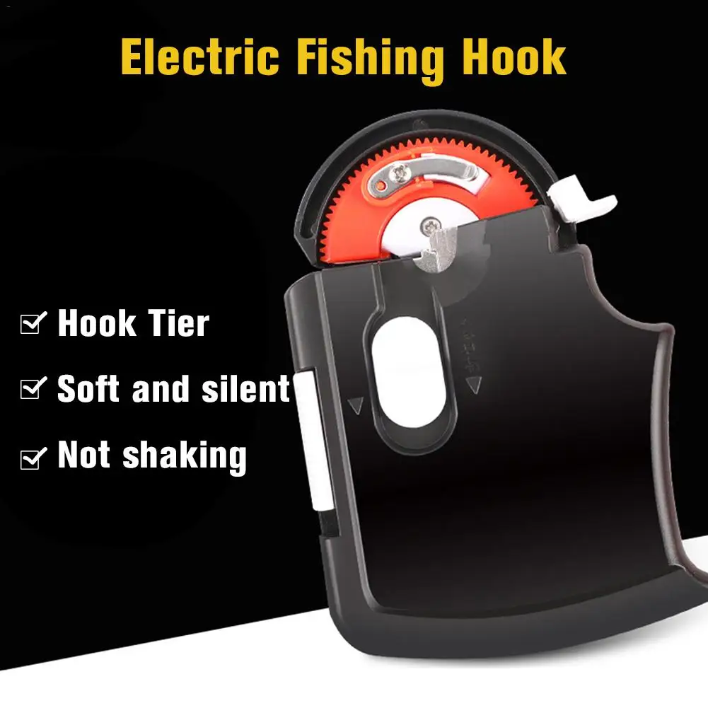 

Automatic Portable Electric Fishing Hook Tier Machine Fishing Accessories Tie Fast Fishing Hooks Line Tying Device Equipment