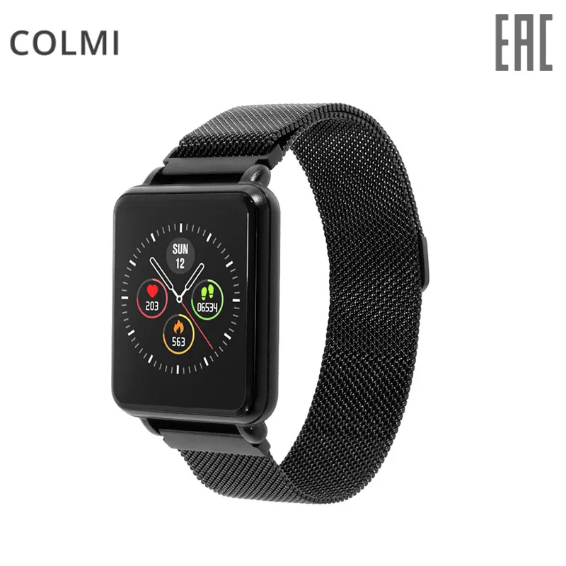 COLMI Land 1 полный сенсорный экран Смарт часы IP68 Водонепроницаемый Bluetooth Спорт фитнес