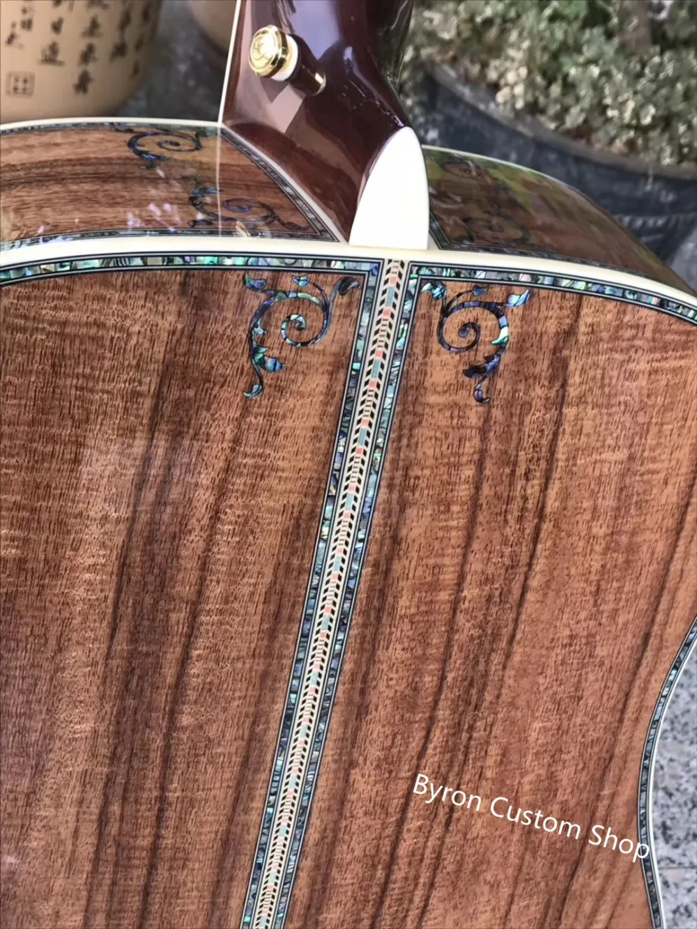 С фабрики Заказная Акустическая гитара дерево жизни inays 41 дюймов koa wood Классическая акустическая гитара