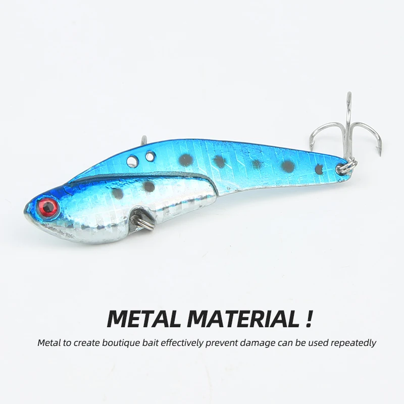 ARDEA Metal Spoon VIB Lures 25g Vivid Vibrations Fishing bait Winter fishing Crankbait Artificial Hard Bait Lead Jigging Lure ARDEA Metal Spoon VIB Lures 25g Vivid Vibrations Fishing bait Winter fishing Crankbait Artificial Hard Bait Lead Jigging Lure