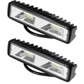 

Driving Fog Offroad LED Work Car Light 6 Inch 48W 12V Led Bar Flood Light For SUV Off Road LED Work Light Lamp Accessories