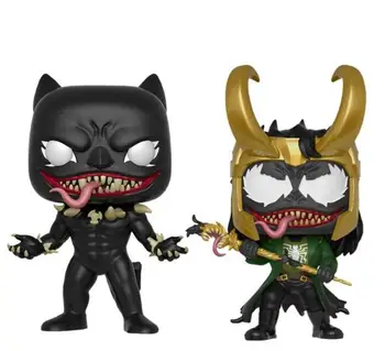 

Funko Pop Marvel Venomized Black Panther Loki Vinyl 2020 Action Figure Collection Model Children Toys for Kids Birthday Gift