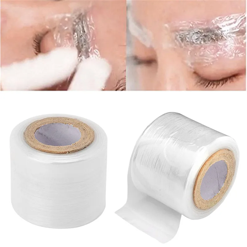 

1 roll Microblade Clear Plastic Wrap Preservative Film for Semi Permanent Makeup Tattoo Eyebrow Liner Tattoo Protect Accessories