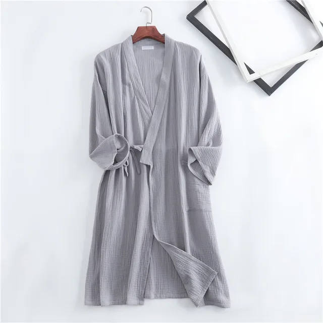 Couples Crepe Gauze Bathrobe - Comfort and Elegance Combined