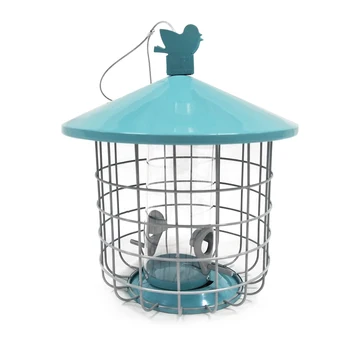 

Outdoor Hanging Cage Birds Feeder Strong Structure Easy to Clean Birds Feeders BJStore