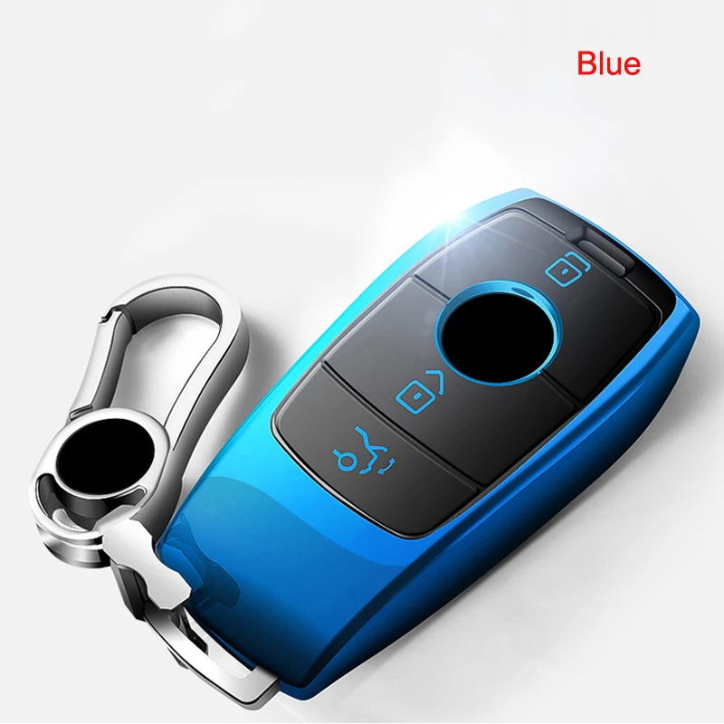 

2020 New Key Cover for Mercedes-Benz New E-Class E200L E300L E320 Car Keychain TPU Full Key Remote Control Cover