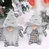 FENGRISE-muñeco sin rostro navideño, adornos navideños para el hogar, adorno de Navidad, Navidad, nacimiento, Año Nuevo 2022 ► Foto 2/6
