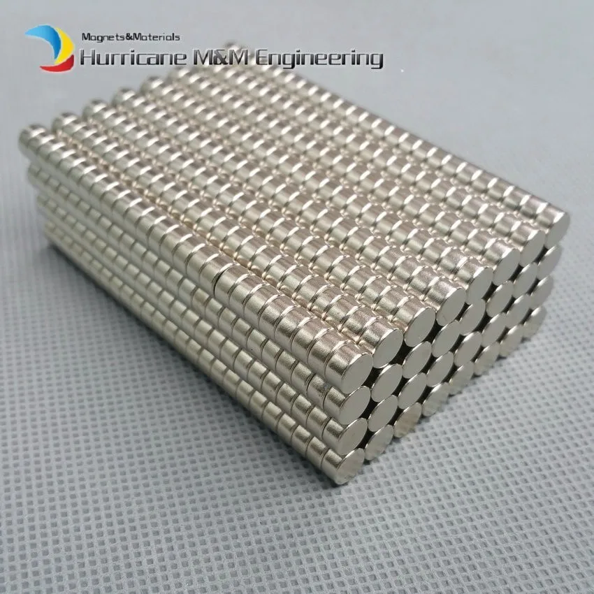 NdFeB микро магнитный диск диам. 6x3 мм прецизионный магнит неодимовые магниты Датчик редкоземельные магниты класс N42 NiCuNi 100-2000 шт