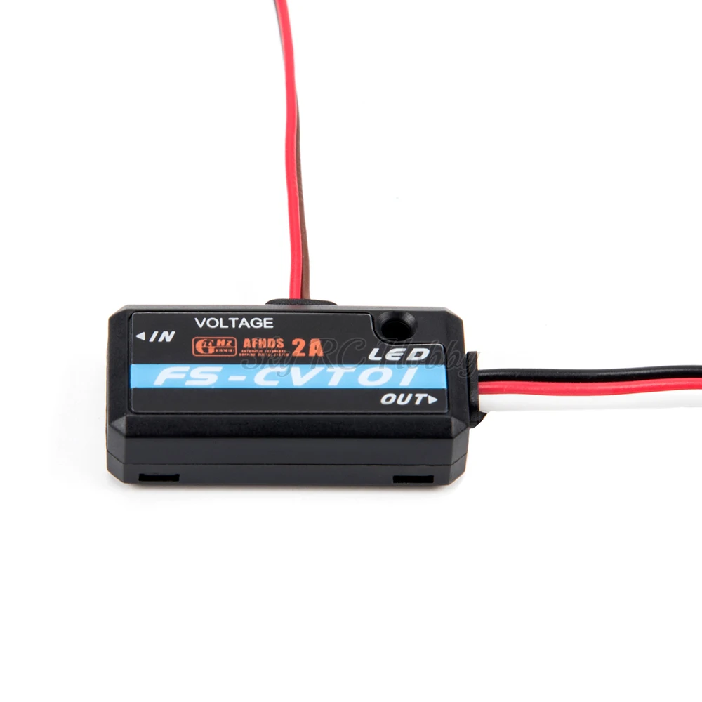 Flysky FS-CVT01 датчик напряжения телеметрический модуль сбора данных для FSi6 FSi10 iA6B iA10