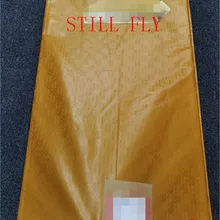 Натюрморт Золотая кружевная ткань высокого качества хлопок вышивка женский Базен riche мягкий Базен riche getzner nouveau 5 ярдов/партия