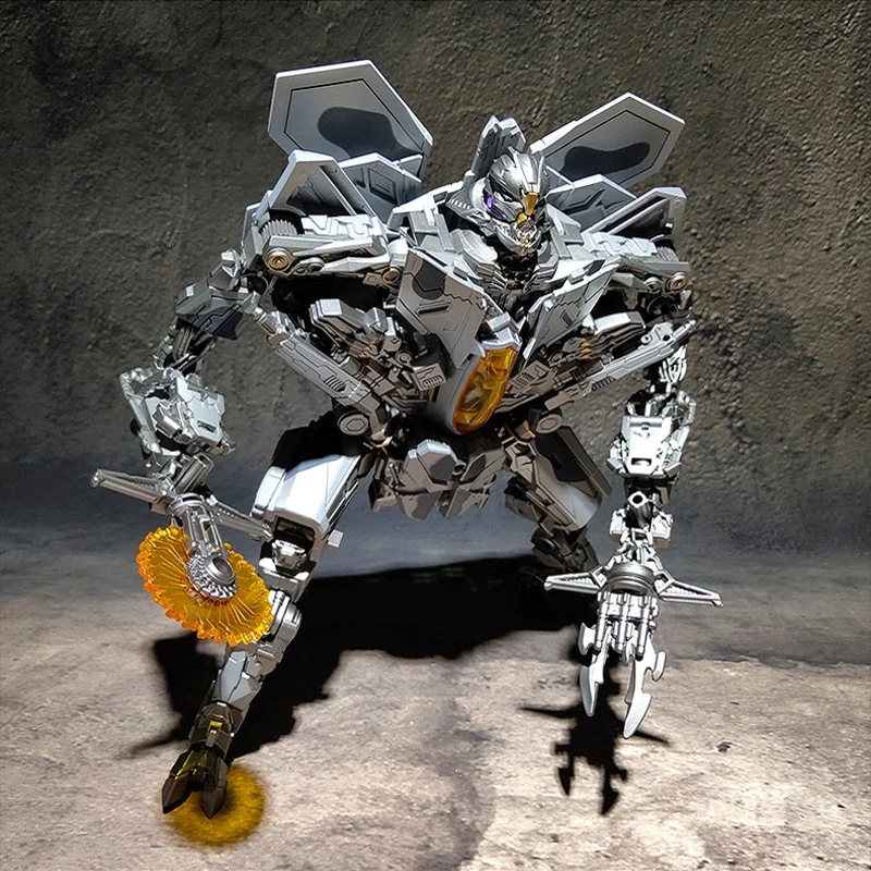 

27cm Black Manba Transformation Toys LS04 ls-04 Red Spider Star Adjutant Commander Alloy Action Figure Robot Plane Collection