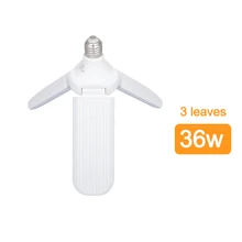 Теплый белый холодный белый 30W45W60WLED складной светильник для гаража, трехлистная лампа с широким давлением, светильник высокого давления, постоянная лампочка постоянного тока