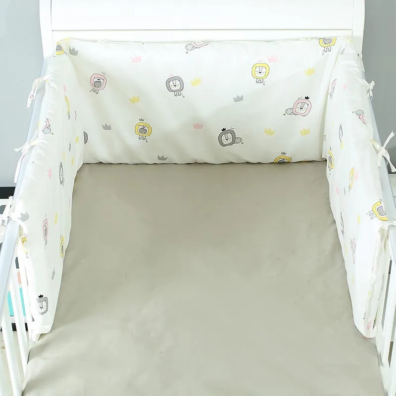 4 1 шт. мягкие бортики для кровати Bebe защита для кроватки Подушка Мягкая Детская кроватка матрас 160x30 см - Цвет: 4