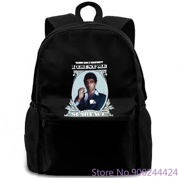 

RARE Vintage Retro Scarface Tony Montana (Al Pacino) Cult Mafia Mob New Fashion Cool Casual backpack