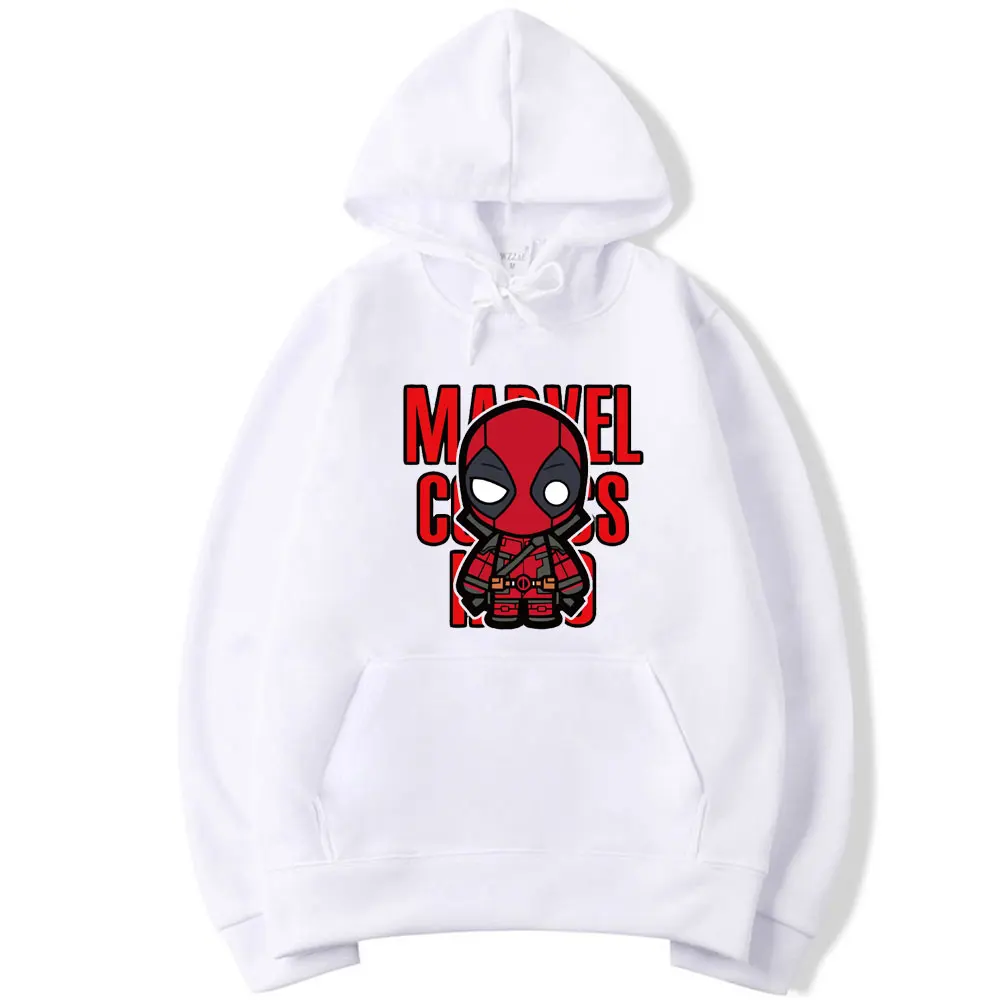Мужские/женские толстовки с капюшоном Deadpool осенняя Повседневная Толстовка