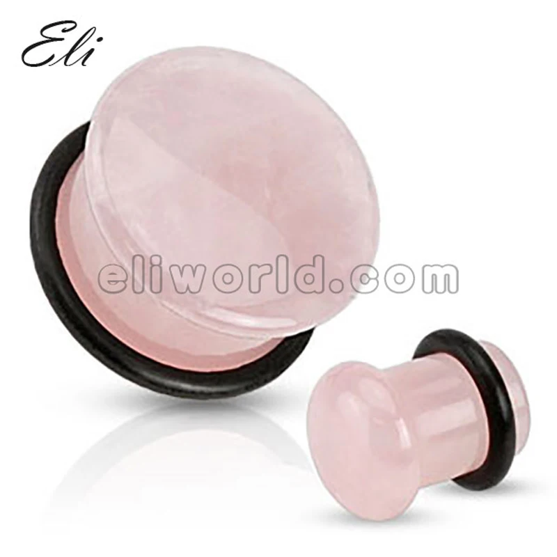 

2PCS/Lot Stone Ear Plugs Gauges Earrings Women Men Ear Plug Flesh Tunnel Piercing Expander Ear Stretcher Body Piercing Jewelry