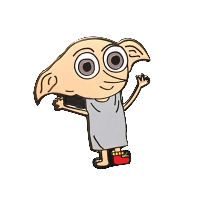 Bad elf dobby enamel pin fun quirky witch brooch | Украшения и аксессуары