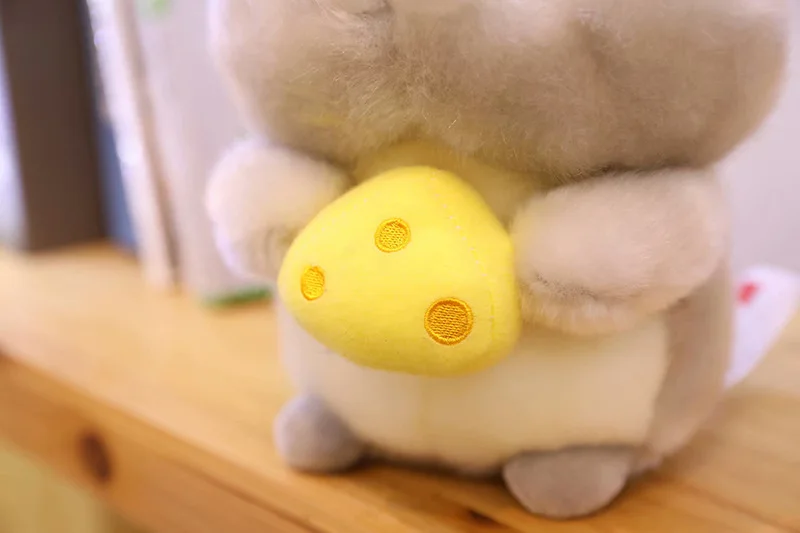 Милая плюшевая игрушка Eat Panda Cat Hamster 18 см мягкие игрушки Подушка День рождения Рождественский подарок#2967