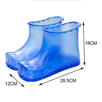 

Women Foot Soak Bath Therapy Massage Foot Spa Shoe Ankle Boots Sole Relaxation Feet Care Hot water Mujer Neutral Home Foot Soak