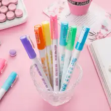 Художественные маркеры с двойными линиями, ручка, тонкая линейка, маркер, карандаш для каллиграфии, цветная ручка для скрапбукинга