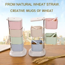 Вертикальная коробка для приправ вращающаяся подставка для специй в траве и инструменты для специй набор горшков для приправ