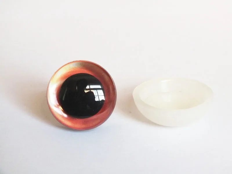 Glass doll eyes,doll eyes,doll eyewear accessories,doll accessories 20pcs 12/14/16/18/20/25/30/35/40mm 3D safety toy eyes Color Doll Eyes DIY + glitter Nonwovens-Can choose size and color
