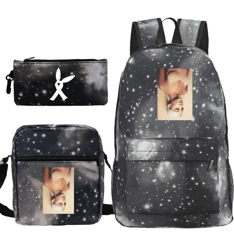 Модная сумка Mochila Ariana Grande, рюкзак с принтом, школьная сумка для мальчиков и девочек, дорожная сумка, рюкзак для ноутбука-подростка, пеналы для ручек - Цвет: bagpack 28