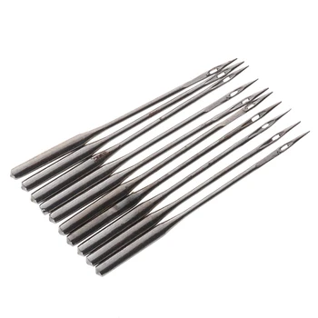 

New 10Pcs Threading Needles Pins for Domestic Sewing Model 65/9 90/14 Sewing Needles DIY Apparel Sewing Fabric For Sale