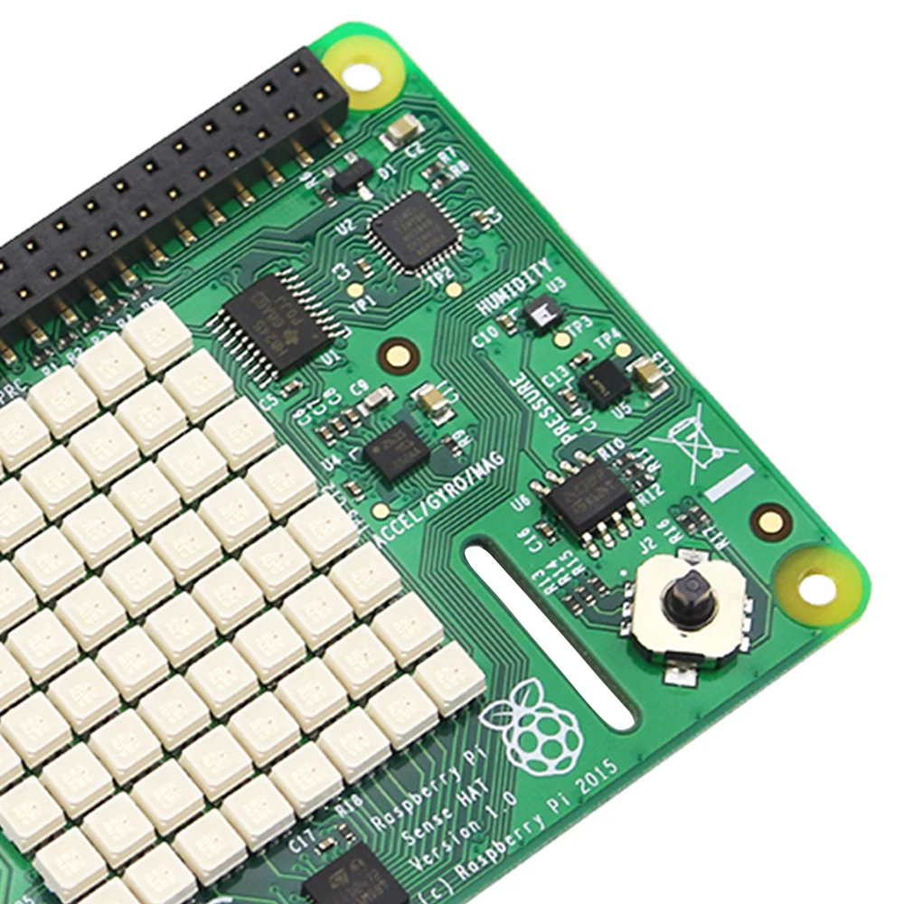 Billige Raspberry Pi Gefühl HUT mit Orientierung, Druck, Feuchtigkeit und Temperatur Sensoren Raspberry Pi 3b + Pi4