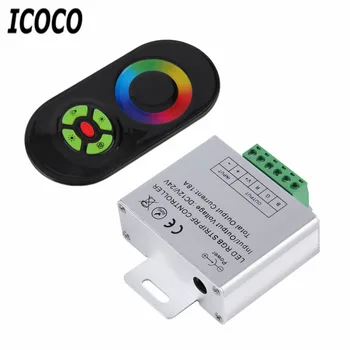

RF Touch Panel Wireless Remote Controller For RGB Led Strip Light DC 12V/24V