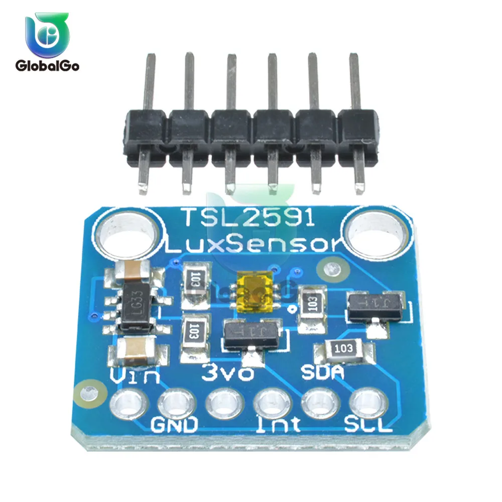 TSL259 датчик света Breakout модуль IIC I2C Высокая динамический диапазон цифровой платы TSL25911FN 3,3 V 5V