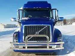 Олень защитный кронштейн решетка полу грузовик бампер хром подходит для Freightliner Cascadia