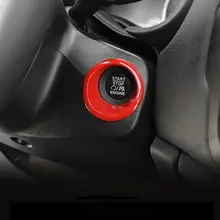 Для Jeep Compass кнопка запуска и остановки двигателя Переключатель зажигания Крышка отделка