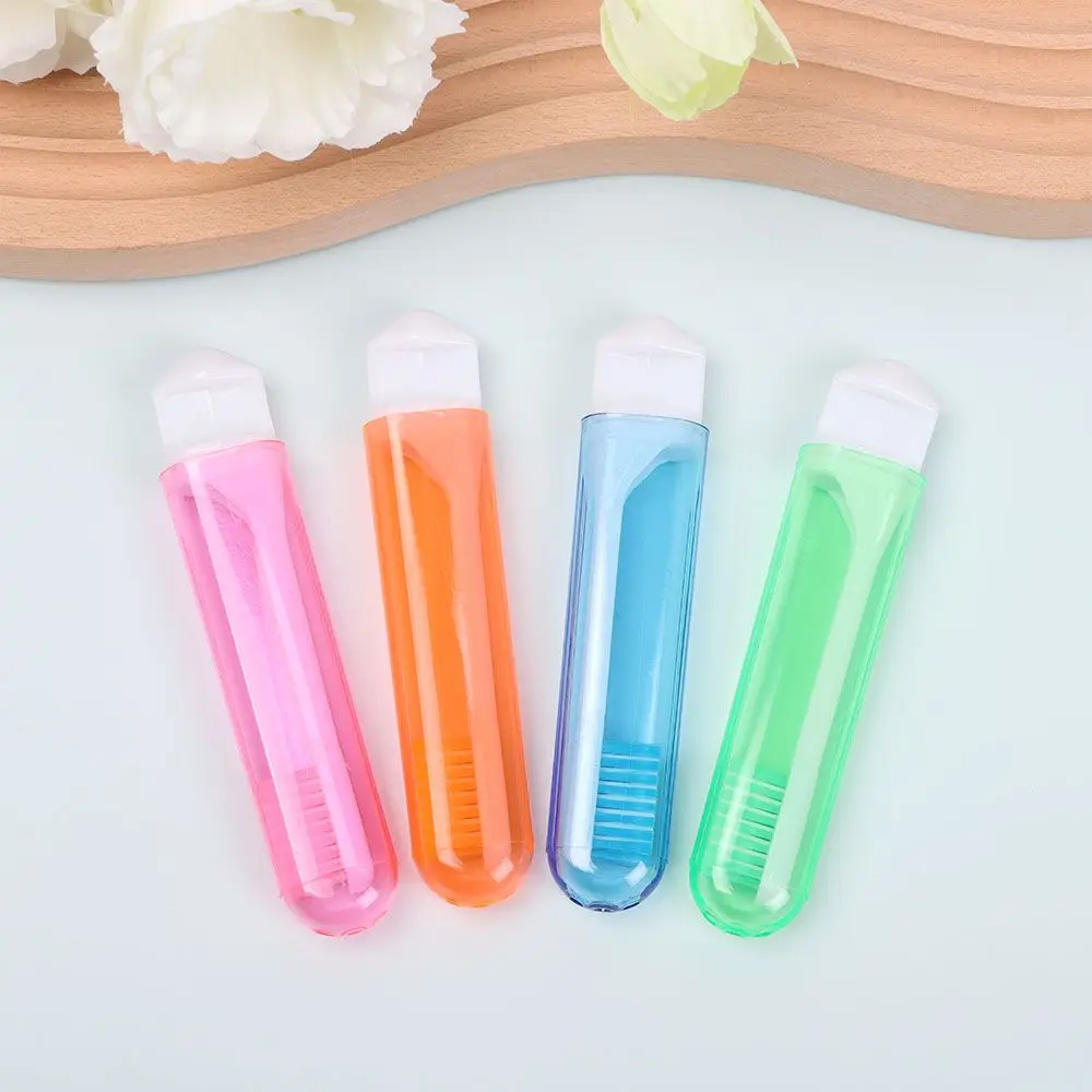 Folding Toothbrush Portable Travel Camping Outdoor Tooth Brush Business Trip Soft Toothbrush Oral Cleaning Tools Folding Toothbrush