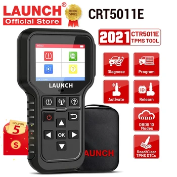 LAUNCH X431 CRT5011E TPMS Tire Pressure Diagnsotic Tool 315MHz 433MHz Sensor Activation Programing Learning Reading OBD2 Scanner 1