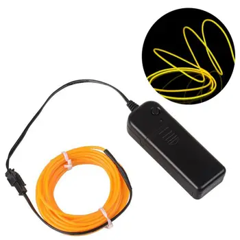 

EL Wire Kit Portable Neon Lights for Parties Halloween Blacklight Tube Waterproof EL Wire LED Strip