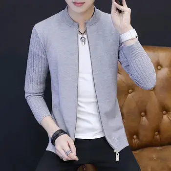 

OLOEY Fashion jacket Plus Size coat Men Fashion Casual Baseball Clothing Jacket Coat Slim Outwear Overcoat