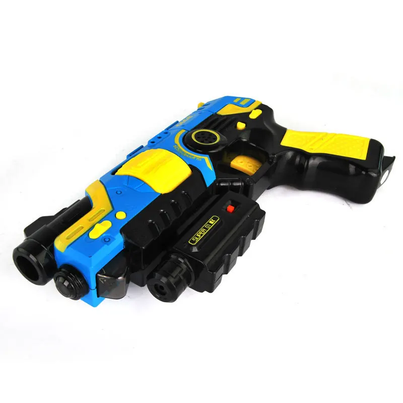 

Qunxing with Sound And Light Electric Model Toy Gun Infrared Battle Gun Vibration Children Pistol CS Double 91077
