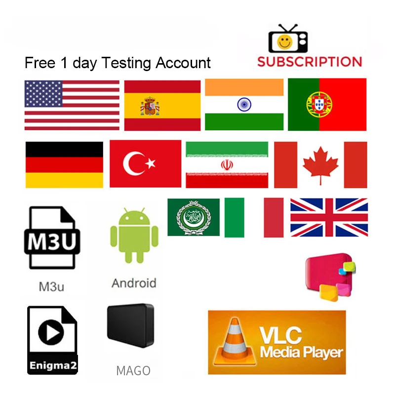 

1 year IPTV Europe Support world spain Arab Netherlands Turkish iptv smart m3u android box tv Nordic Sweden Dutch Belgium UK