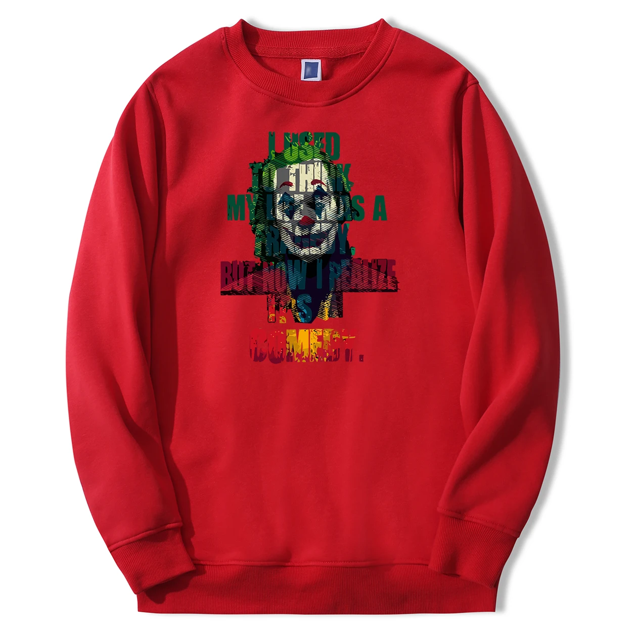 Джокер трагедия комедии Для мужчин Толстовка Толстовки Артур свитер Joker флис уличная кофты новая весенняя спортивная одежда