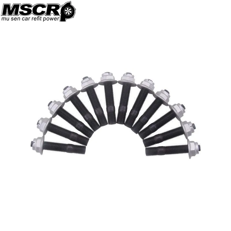 

Выпускной коллектор для головки цилиндра, набор гаек-гвоздиков M10 * 1,25 для 1990-2007 Toyota 1HZ 1HD 1HDT 1kzte 4.2D Landcruiser