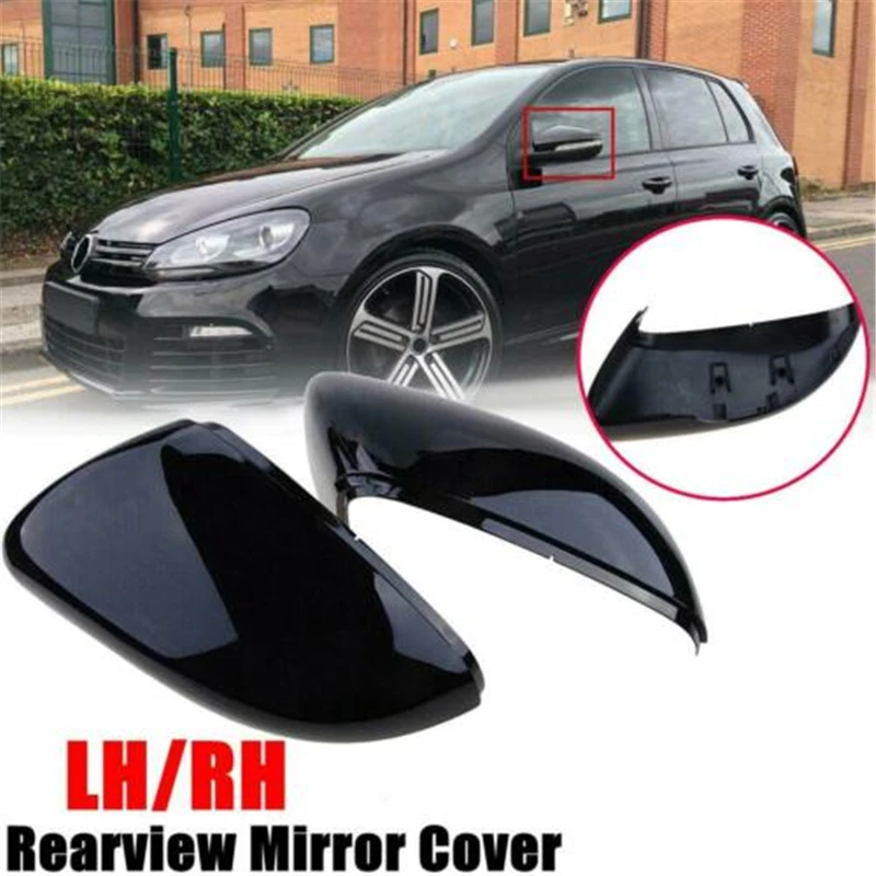1 пара защитные крышки на зеркала заднего вида для Volkswagen Golf MK6 2009-2013/Touran 2010-2014