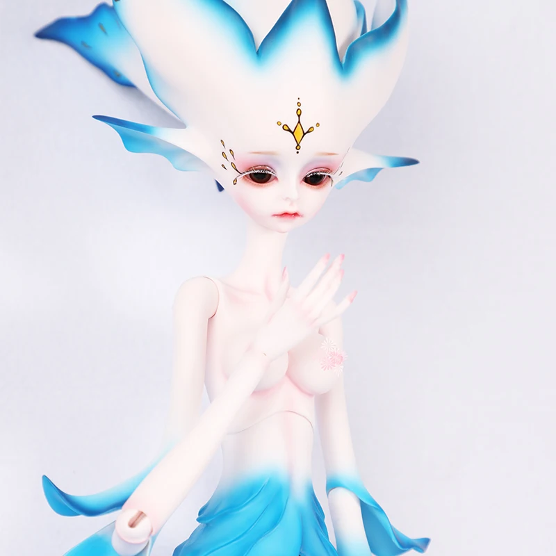 BJD Кукла SD 1/3 большой цветок рыбы Sawarieda милая кукла для домашних животных - Цвет: full set