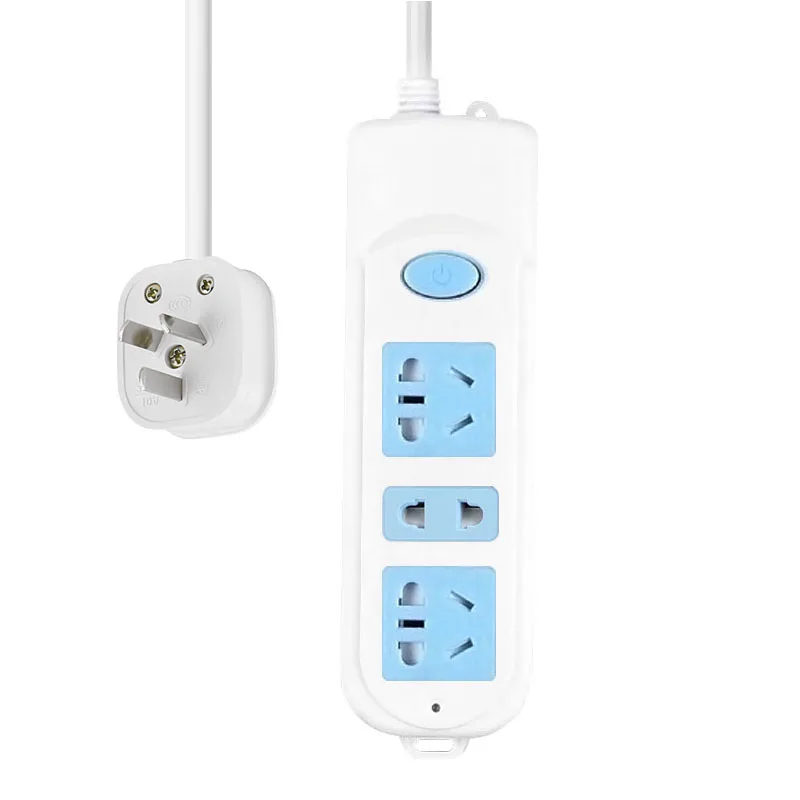 Мощность полосы 2500W 10A/13A US/EU/UK/AU разъем для подключения адаптера 3AC Выход 1,5/3/5 м кабель-удлинитель Мощность Клеммник пролонгации гнезда - Цвет: AU 10A PLUG